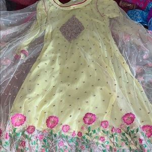 Indian poncho party wear